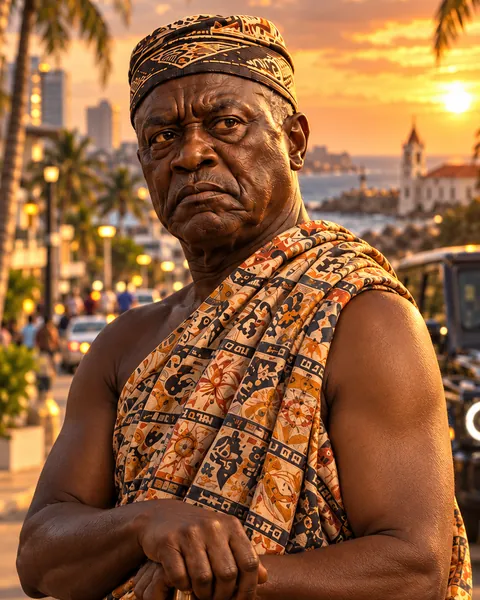 Kwesi Tsuii today, in colour